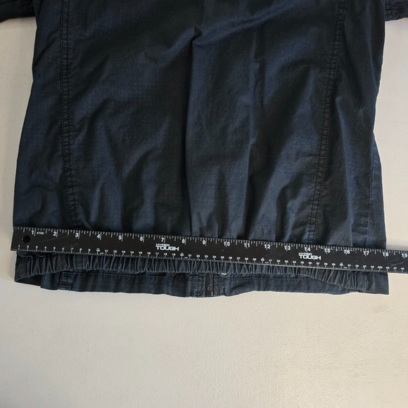 Bench Utility Jacket Men's Medium Full Zip Up Hooded Navy Blue - Picture 14 of 16